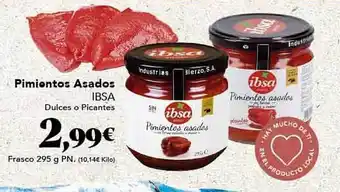 Gadis Pimientos asados ibsa oferta
