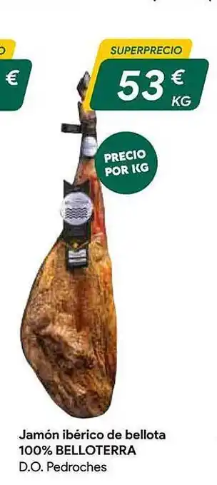 Masymas Jamón ibérico de bellota 100% belloterra d.o. pedroches oferta
