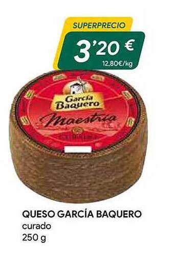 Masymas Queso garcía baquero curado oferta