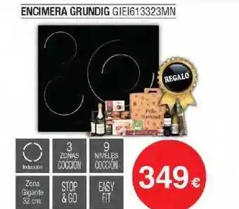 Milar Encimera grundig giei613323mn oferta