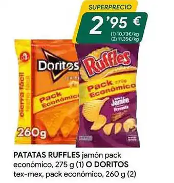 Masymas Patatas ruffles oferta