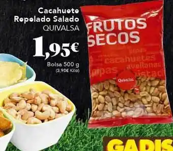 Gadis Cacahuete repelado salado quivalsa oferta