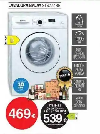 Milar Lavadora balay 3ts774be oferta