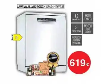 Milar Lavavajillas bosch sms4htw33e oferta