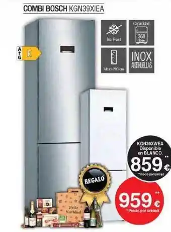 Milar Combi bosch kgn39xiea oferta