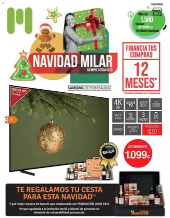 Milar Samsung qe75065bauxxc oferta