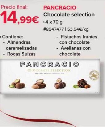 Costco Pancracio chocolate selection oferta
