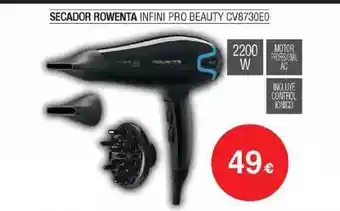 Milar Secador rowenta infini pro beauty cv8730e0 oferta