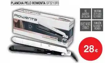 Milar Plancha pelo rowenta sf3210f0 oferta