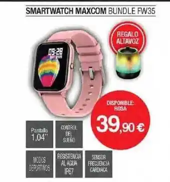 Milar Smartwatch maxcom bundle fw35 oferta