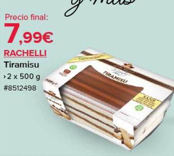 Costco Rachelli tiramisu oferta