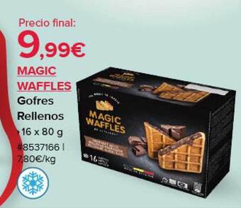 Costco Magic waffles gofres rellenos oferta