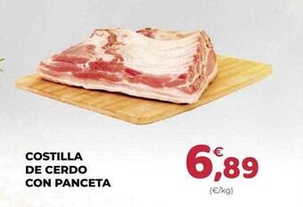 SPAR Gran Canaria Costilla de cerdo con panceta oferta