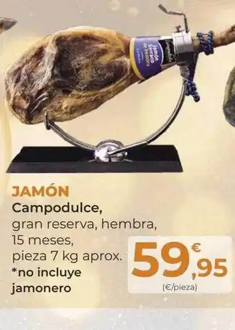Jamón campodulce