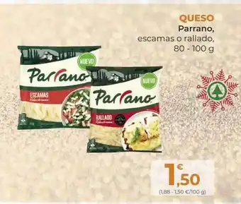 SPAR Gran Canaria Queso parrano escamas o rallado oferta