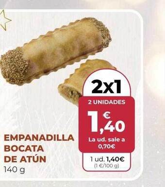 SPAR Gran Canaria Empanadilla bocata de atún oferta