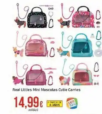 FROIZ Real littles mini mascotas cutle carries oferta