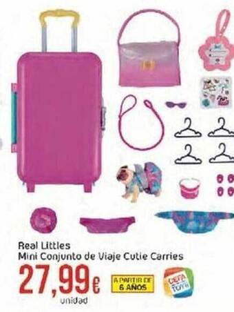 FROIZ Real littles mini conjunto de viaje cutie carries oferta
