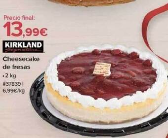 Costco Kirkland cheesecake de fresas oferta