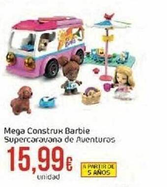 FROIZ Mega construx barbie supercaravana de aventuras oferta