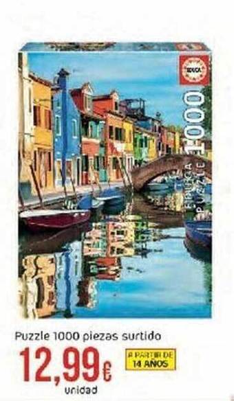 FROIZ Puzzle 1000 piezas surtido oferta