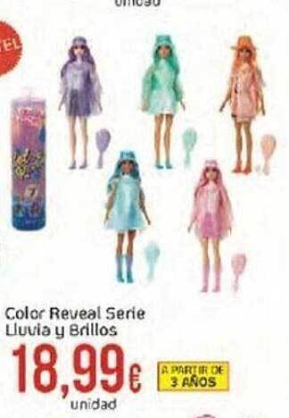 FROIZ Color reveal serie lluvia y brillos oferta