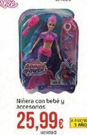 FROIZ Niñera con bebé y accesorios oferta