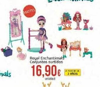 FROIZ Royal enchantimals conjuntos surtidos oferta