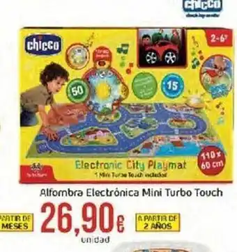 FROIZ Chicco alfombra electrónica mini turbo touch oferta