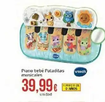 FROIZ Vtech piano bebé pataditas musicales oferta