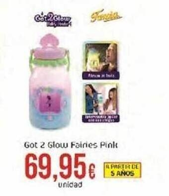 FROIZ Got 2 glow fairies pink oferta
