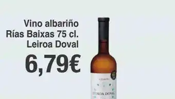 Spar La Palma Vino albariño rías baixas leiroa doval oferta