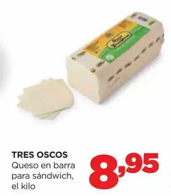 Alimerka Tres oscos queso en barra para sándwich oferta