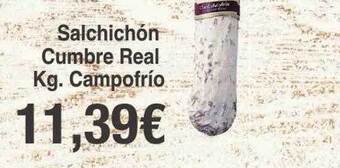 Spar La Palma Salchichón cumbre real campofrío oferta