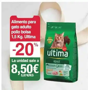 Spar La Palma Alimento para gato adulto pollo bolsa ultima oferta