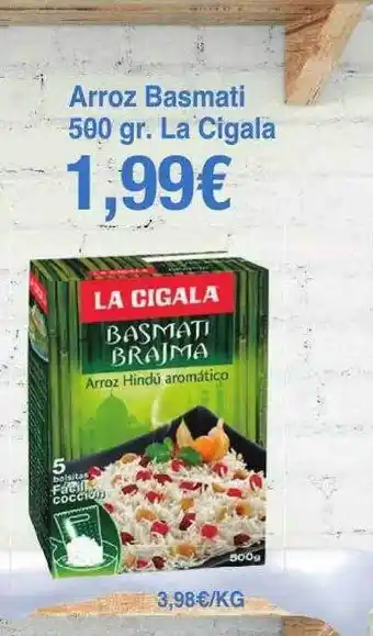 Spar La Palma Arroz basmati la cigala oferta