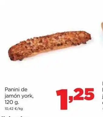 Alimerka Panini de jamón york oferta