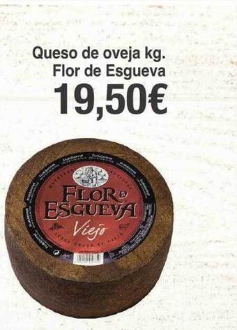 Spar La Palma Queso de oveja flor de esgueva oferta