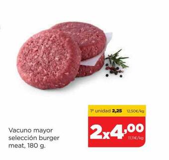 Alimerka Vacuno mayor selección burger meat oferta