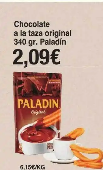 Spar La Palma Chocolate a la taza original paladín oferta