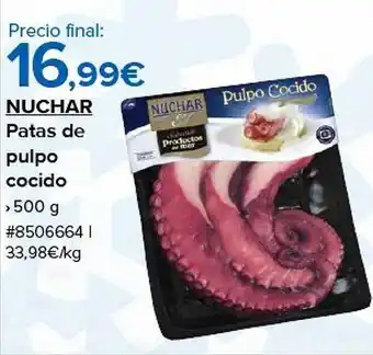 Costco Nuchar patas de pulpo cocido oferta