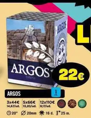 La Traca Argos oferta