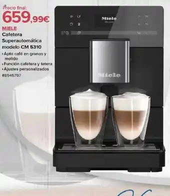 Costco Miele cafetera superautomatica modelo cm 5310 oferta