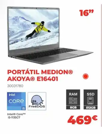 Computer Store Portátil medion akoya e16401 oferta