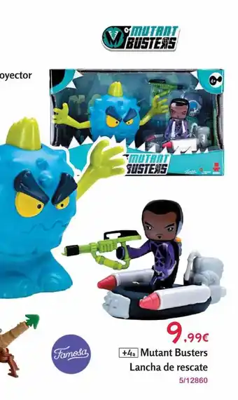 Famosa mutant busters lancha de rescate