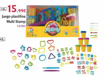 Juego plastilina multi stamp
