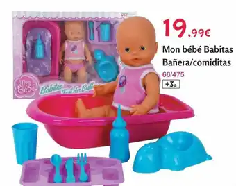 Josber Toys Mon bébé babitas bañera comiditas oferta