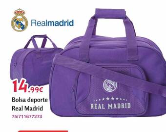 Josber Toys Bolsa deporte real madrid oferta