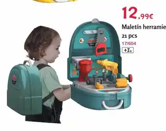 Maletín herramienta 21 pcs