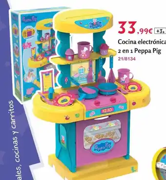 Josber Toys Cocina electrónica 2 en 1 peppa pig oferta